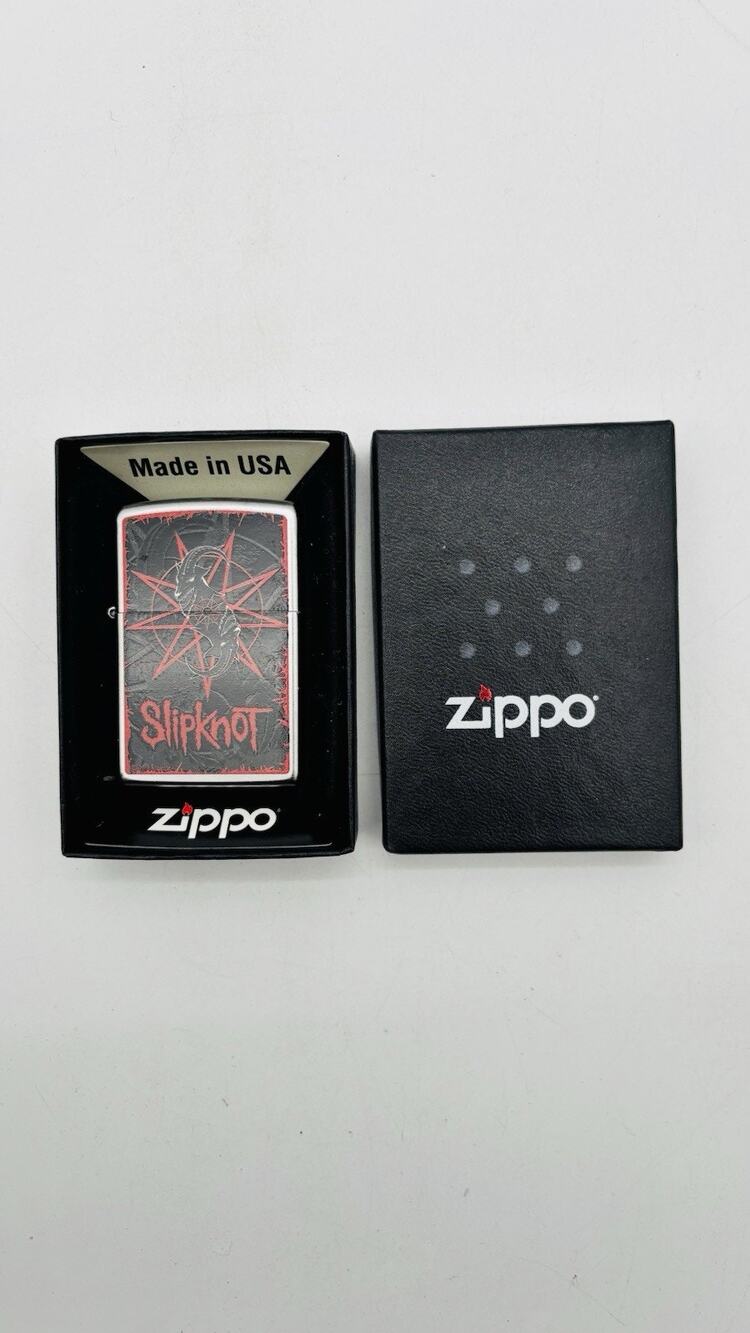 SLIPKNOT ZIPPO LIGHTER LIMITED EDITION - NEW IN ORIGINAL BOX - UNBROKEN SEAL